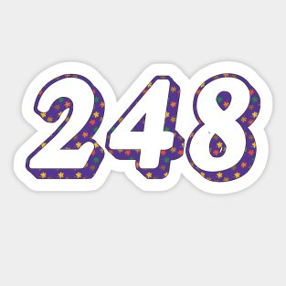 Area Code Sticker